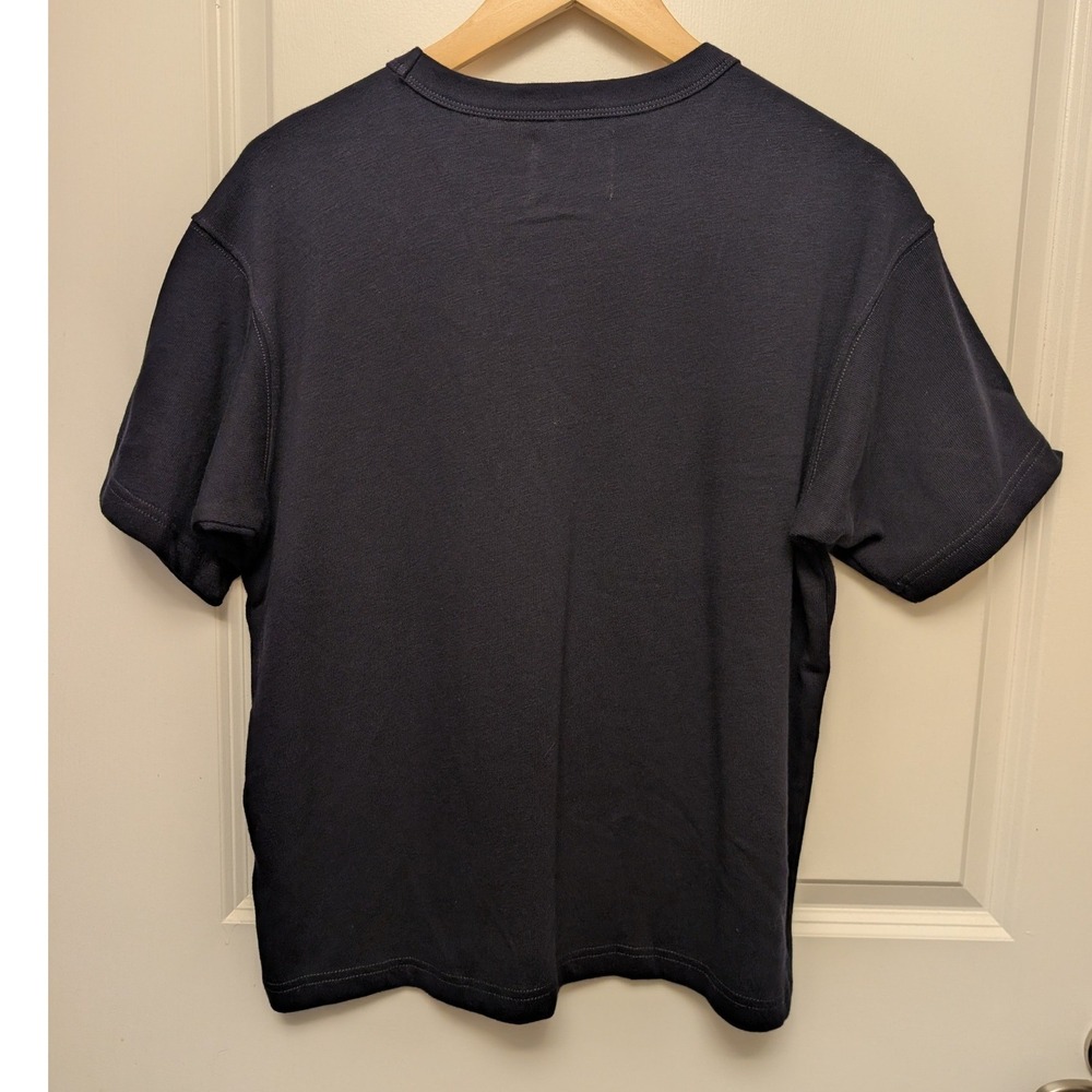 Buck Mason Field-Spec 90s Boxy Heavy Tee Dress Navy Small Minimalist Streetwear - Picture 2 of 5